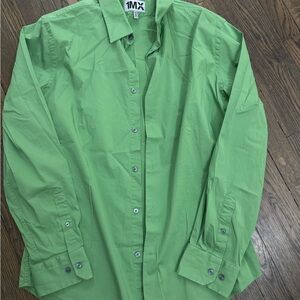 Express Green Dress Shirt